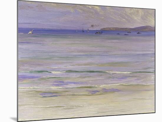 Tangier Bay, 1920-Sir John Lavery-Mounted Giclee Print