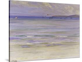 Tangier Bay-Sir John Lavery-Stretched Canvas