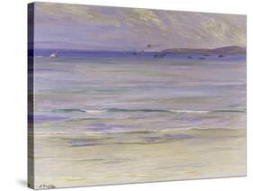 Tangier Bay-Sir John Lavery-Stretched Canvas