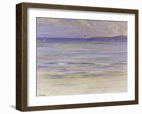 Tangier Bay-Sir John Lavery-Framed Giclee Print