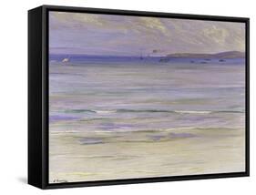 Tangier Bay-Sir John Lavery-Framed Stretched Canvas