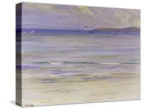 Tangier Bay-Sir John Lavery-Stretched Canvas