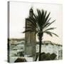 Tangier (Morocco), Circa 1885, Minaret of the Mosque of the Aïssaoua-Leon, Levy et Fils-Stretched Canvas