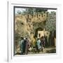 Tangier (Morocco), El Sammori Gate, Circa 1885-Leon, Levy et Fils-Framed Photographic Print