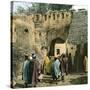 Tangier (Morocco), El Sammori Gate, Circa 1885-Leon, Levy et Fils-Stretched Canvas