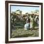 Tangier (Morocco), Encampment of the Royal Troops, Circa 1885-Leon, Levy et Fils-Framed Photographic Print