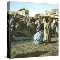 Tangier (Morocco), Encampment of the Royal Troops, Circa 1885-Leon, Levy et Fils-Stretched Canvas