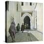 Tangier (Morocco), Entrance to the Kasbah, Circa 1895-Leon, Levy et Fils-Stretched Canvas