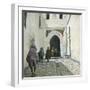 Tangier (Morocco), Entrance to the Kasbah, Circa 1895-Leon, Levy et Fils-Framed Photographic Print