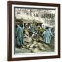 Tangier (Morocco), Selling Pottery, Circa 1885-Leon, Levy et Fils-Framed Photographic Print