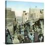 Tangier (Morocco), the Street of the Mosque, Circa 1885-Leon, Levy et Fils-Stretched Canvas