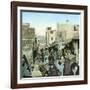 Tangier (Morocco), the Street of the Mosque, Circa 1885-Leon, Levy et Fils-Framed Photographic Print