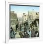 Tangier (Morocco), the Street of the Mosque, Circa 1885-Leon, Levy et Fils-Framed Photographic Print