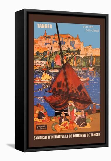 Tangier: Son Site, Son Climat-Jacques Majorelle-Framed Stretched Canvas