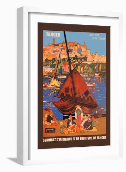 Tangier: Son Site, Son Climat-Jacques Majorelle-Framed Art Print