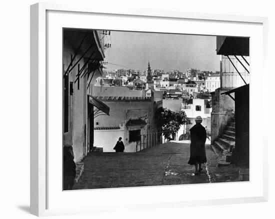 Tangier Street Scene-null-Framed Photographic Print