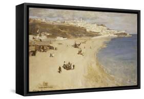 Tangier, the White City, 1893-Sir John Lavery-Framed Stretched Canvas