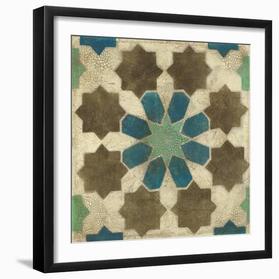 Tangier Tiles II-Liz Jardine-Framed Art Print