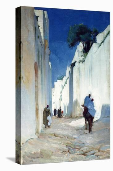Tangiers City Wall-George Murray-Stretched Canvas