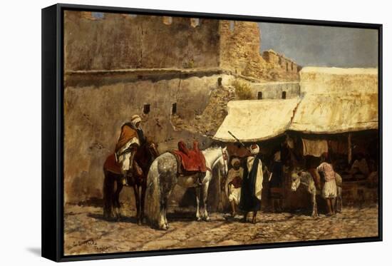 Tangiers-Edwin Lord Weeks-Framed Stretched Canvas