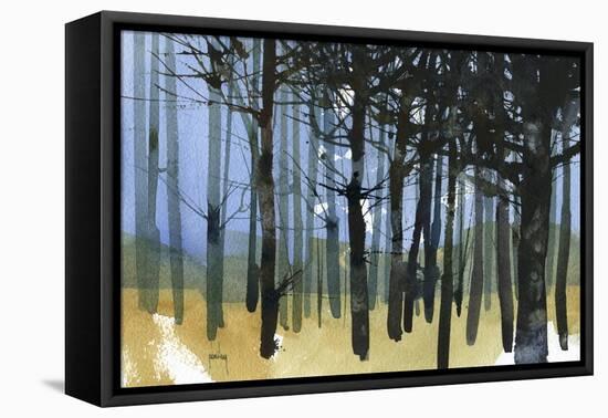 Tangle Knot Wood-Paul Bailey-Framed Stretched Canvas