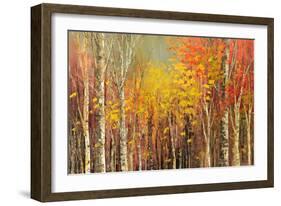 Tangled Colors-Tatiana Iliina-Framed Art Print