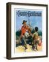 "Tangled Fishing Line," Country Gentleman Cover, May 1, 1929-William Meade Prince-Framed Giclee Print