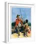 "Tangled Fishing Line,"May 1, 1929-William Meade Prince-Framed Giclee Print