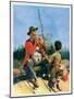"Tangled Fishing Line,"May 1, 1929-William Meade Prince-Mounted Giclee Print