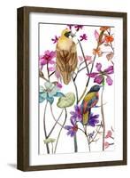 Tangled Garden II-Melissa Wang-Framed Art Print