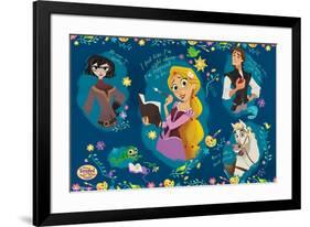 TANGLED - GROUP-null-Framed Poster