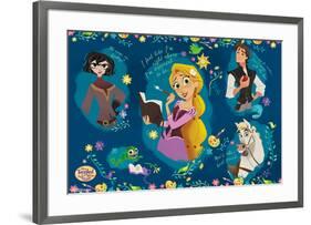 TANGLED - GROUP-null-Framed Poster