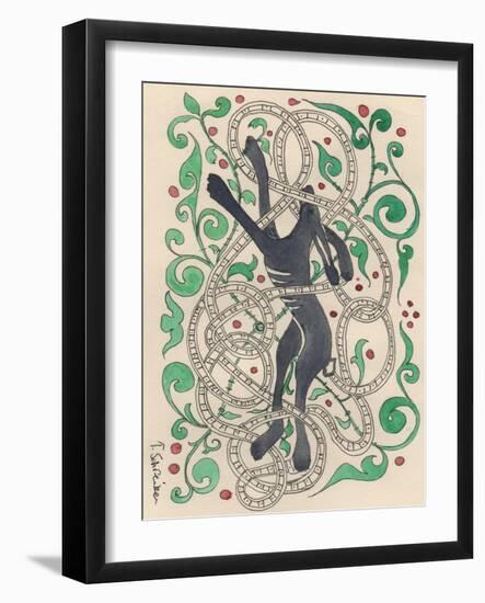 Tangled Hare-Trish Schreiber-Framed Giclee Print