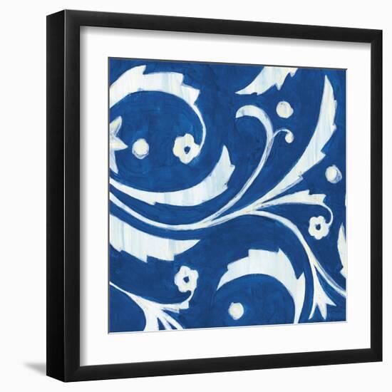 Tangled In Blue II-Hope Smith-Framed Giclee Print