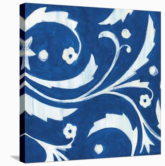 Tangled In Blue II-Hope Smith-Stretched Canvas