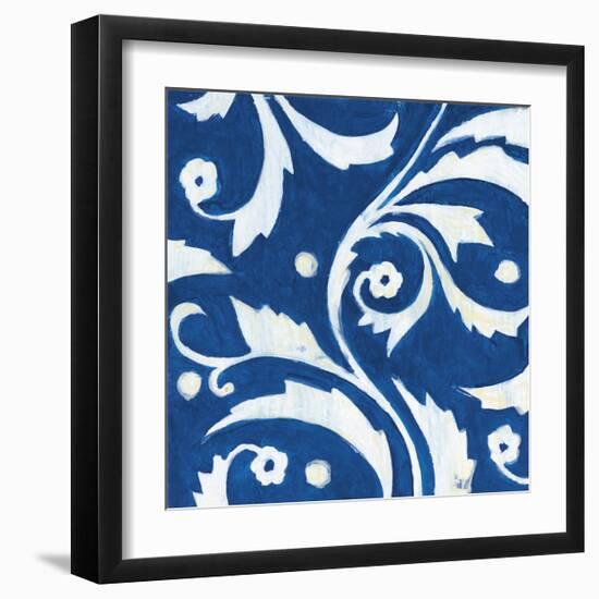 Tangled In Blue IV-Hope Smith-Framed Giclee Print