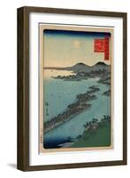 Tango Amano Hashidate-Utagawa Hiroshige-Framed Giclee Print