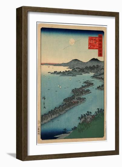 Tango Amano Hashidate-Utagawa Hiroshige-Framed Giclee Print