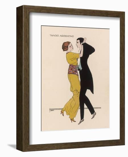 Tango Argentino-null-Framed Art Print