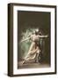 Tango Couple-null-Framed Art Print