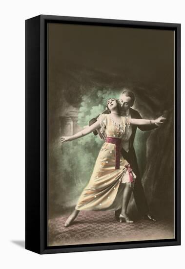 Tango Couple-null-Framed Stretched Canvas