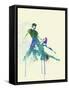 Tango Couple-NaxArt-Framed Stretched Canvas