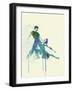 Tango Couple-NaxArt-Framed Art Print