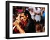 Tango Dancers at Sunday Market in Plaza Dorrego, Buenos Aires, Argentina-Michael Taylor-Framed Premium Photographic Print