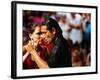 Tango Dancers at Sunday Market in Plaza Dorrego, Buenos Aires, Argentina-Michael Taylor-Framed Photographic Print