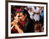 Tango Dancers at Sunday Market in Plaza Dorrego, Buenos Aires, Argentina-Michael Taylor-Framed Photographic Print