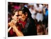 Tango Dancers at Sunday Market in Plaza Dorrego, Buenos Aires, Argentina-Michael Taylor-Framed Photographic Print