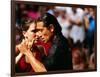 Tango Dancers at Sunday Market in Plaza Dorrego, Buenos Aires, Argentina-Michael Taylor-Framed Photographic Print