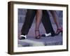 Tango Dancers' Feet, San Miguel De Allende, Mexico-Nancy Rotenberg-Framed Premium Photographic Print