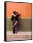 Tango Dancers in Streets of San Miguel De Allende, Mexico-Nancy Rotenberg-Framed Stretched Canvas